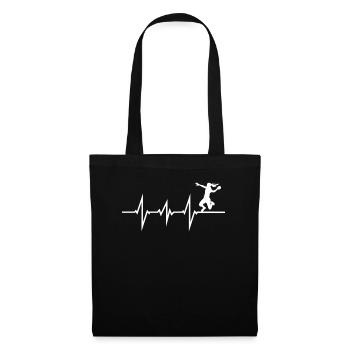 Lstige Handball Design pour handball - Sac en tissu - noir - Devant