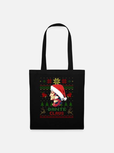 Dante Claus Christmas - Stoffbeutel - Schwarz