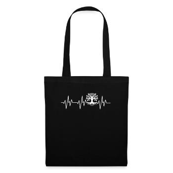 Tree of Life Viking Heartbeat Valhalla - Tote Bag - black - Front