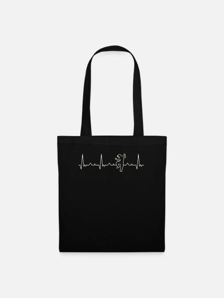 Hiphop Girl Break Break Dance Music Dancer. - Sac en tissu - noir