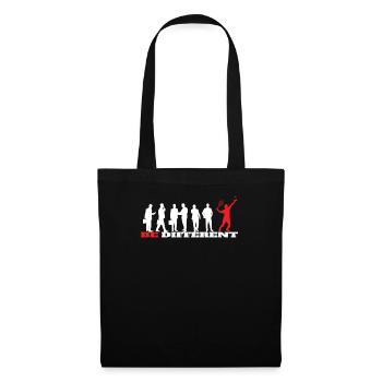 Badminton Idée cadeau Sport Design - Sac en tissu - noir - Devant