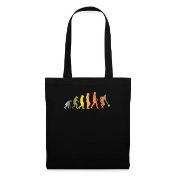 Basketball Idée cadeau Sport Design - Sac en tissu - noir - Devant