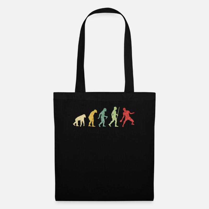 Table Tennis Ping Pong Player Evolution - Sac en tissu - noir