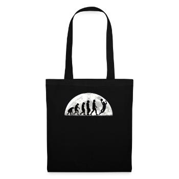 Idée cadeau basket-ball Sports Design - Sac en tissu - noir - Devant