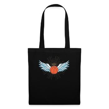 Basketball Idée cadeau Sport Design - Sac en tissu - noir - Devant