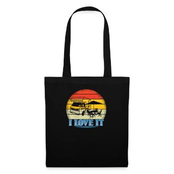 Camper Gift Idea Camping - Tote Bag - black - Front
