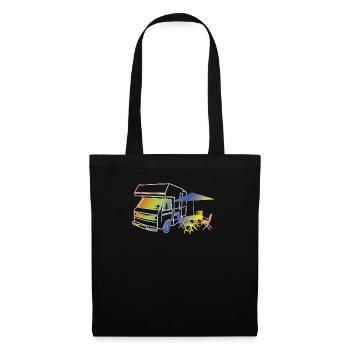 Camper Gift Idea Camping - Tote Bag - black - Front