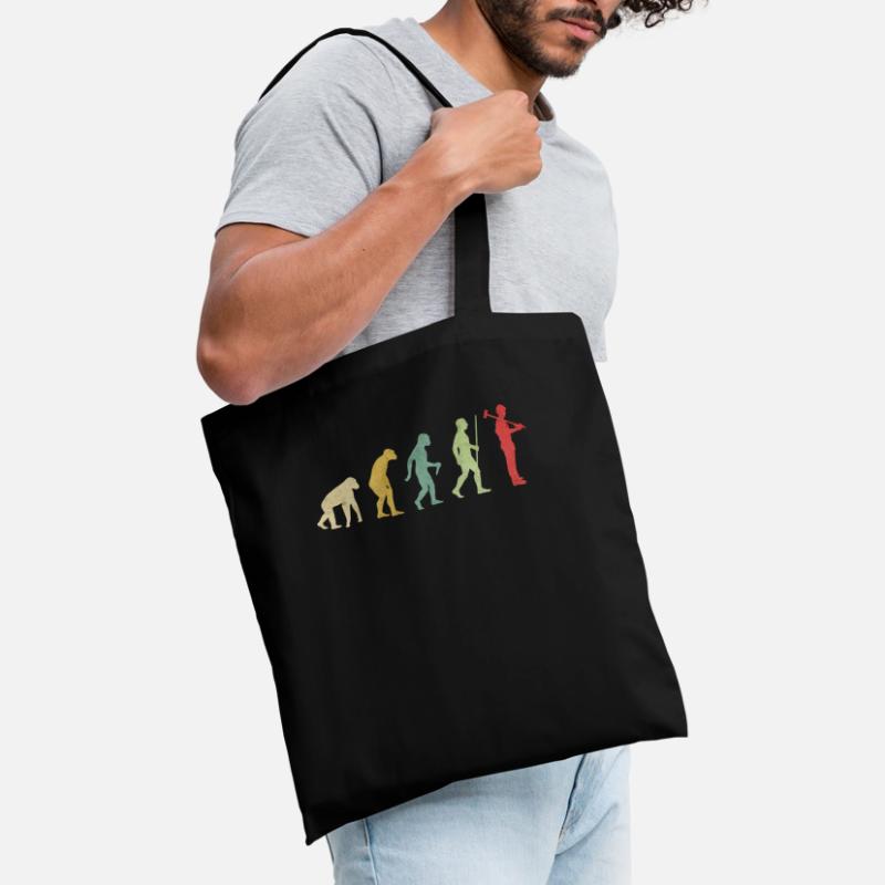 Construction Worker Evolution Tote Bag