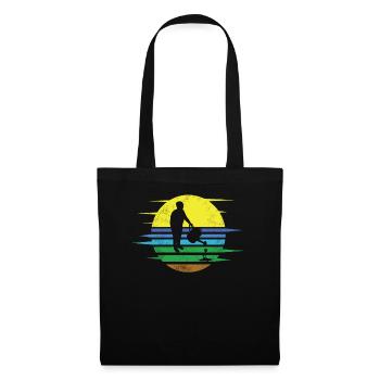 Gardener Accessories Garden Motif - Tote Bag - black - Front