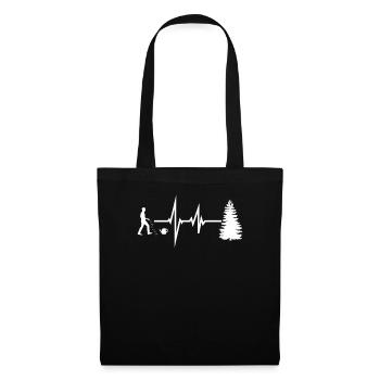 Gardener Accessories Garden Motif - Tote Bag - black - Front