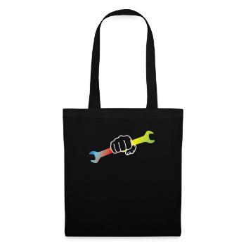Artisans d’idées cadeaux DIY - Sac en tissu - noir - Devant