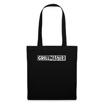 Idée de barbecue et de cadeau de camping-car - Sac en tissu - noir - Devant