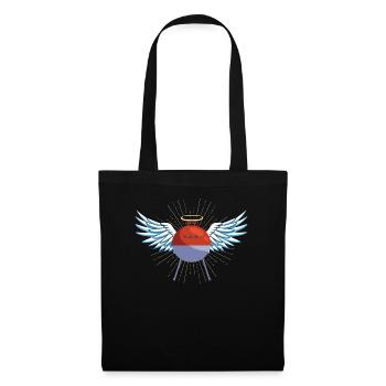 Idée de barbecue et de cadeau de camping-car - Sac en tissu - noir - Devant