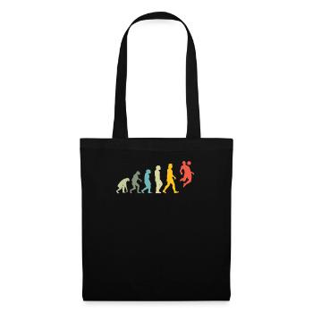 Accessoires de football Idée cadeau Fan de football - Sac en tissu - noir - Devant