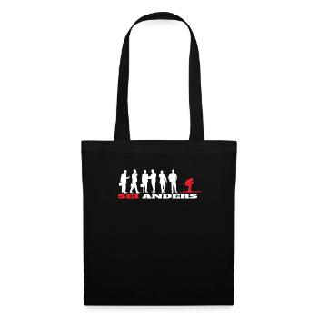 Ski accessories for skiers - Tote Bag - black - Front