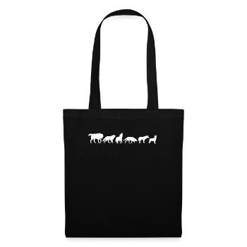 Accessoires pour chiens Propriétaire de chien de berger allemand - Sac en tissu - noir - Devant