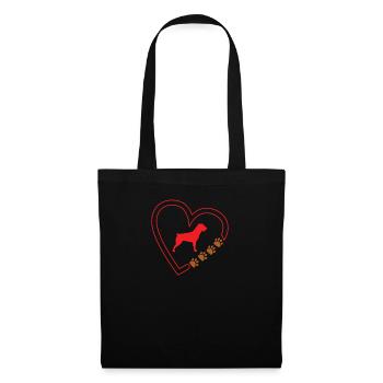 Accessoires pour chiens Rottweiler Propriétaires de chiens - Sac en tissu - noir - Devant