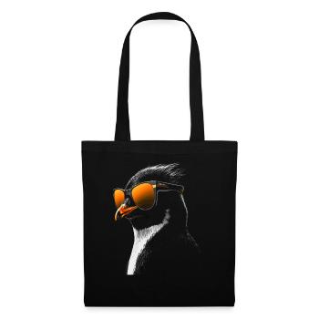 Penguin Sunglasses - Tote Bag - black - Front
