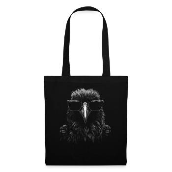 Lunettes de soleil Crow Cool - Sac en tissu - noir - Devant