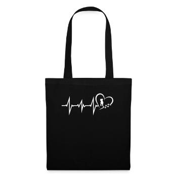 Accessoires pour chiens Terrier Propriétaires de chiens - Sac en tissu - noir - Devant
