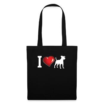 Accessoires pour chiens Terrier Propriétaires de chiens - Sac en tissu - noir - Devant