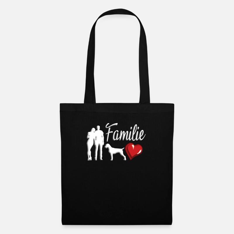 Hunde Deutsch Drahthaar Hundebesitzer - Stoffbeutel - Schwarz