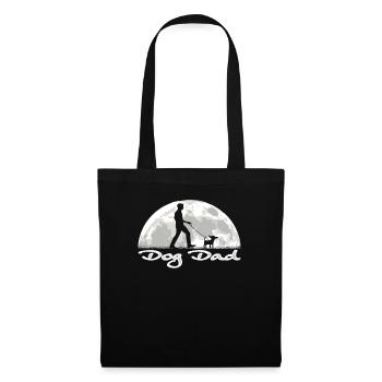Chien Chihuahua Propriétaire de chien Gechenkidee - Sac en tissu - noir - Devant