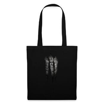 Cat Friend, Cat Accessories Gift - Tote Bag - black - Front