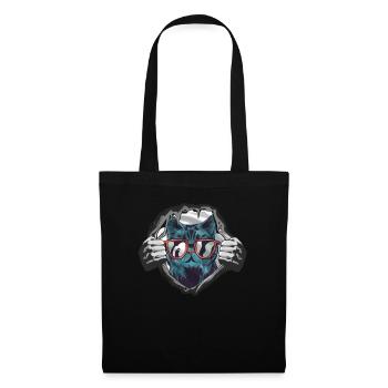 Cat Friend, Cadeau d’accessoires pour chat - Sac en tissu - noir - Devant