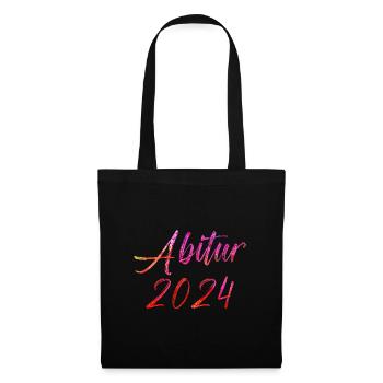 Abitur 2024 - Stoffbeutel - Schwarz - Vorne
