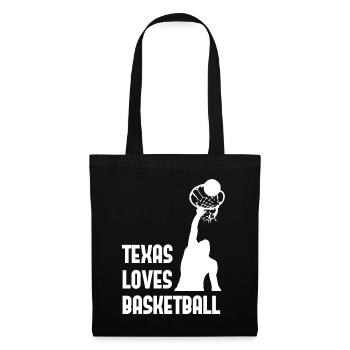 Texas basketball design for proud Texas fans - Tote Bag - black - Front