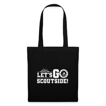 Pfadfinderleiter | Pfadfinder Scouting Geschenk - Stoffbeutel - Schwarz - Vorne