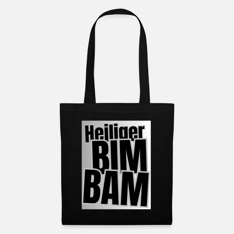 Heiliger Bimbam! - Stoffbeutel - Schwarz