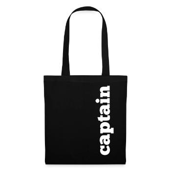 capitaine - Sac en tissu - noir - Devant