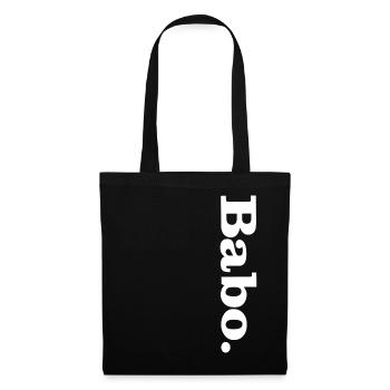 babo, boss, leader, cool, boss, writing, saying - Tote Bag - black - Front