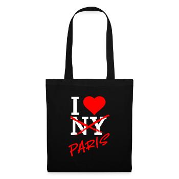 I Love Paris! - Tote Bag - black - Front