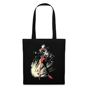 DC Comics Originals Bösewicht Harley Quinn - Stoffbeutel - Schwarz - Vorne