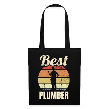 Best Plumber - Tote Bag - black - Front