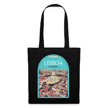 Pantheon District of Lisbon, Portugal - Tote Bag - black - Front