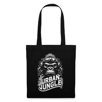 Urban Jungle Logo - Tote Bag - black - Front