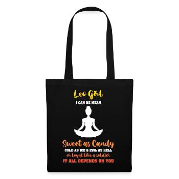 Zodiac sign Leo - Tote Bag - black - Front