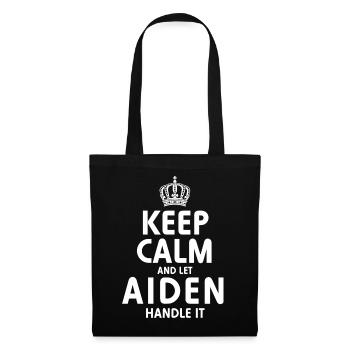 AIDEN Gérer ça - Sac en tissu - noir - Devant