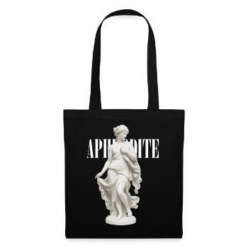 Aphrodite-Marmor - Stoffbeutel - Schwarz - Vorne