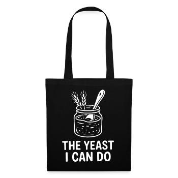 The Yeast I Can Do - Stoffbeutel - Schwarz - Vorne