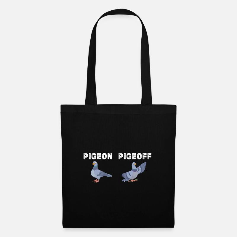 Fun gift for pigeon lovers - Tote Bag - black