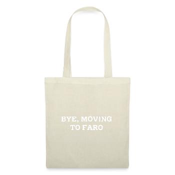 Bye, Déménagement à Faro - Sac en tissu - nature - Devant