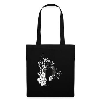 Letter P - Tote Bag - black - Front