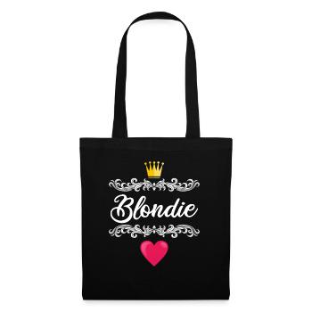 Blondie Brownie - Sac en tissu - noir - Devant