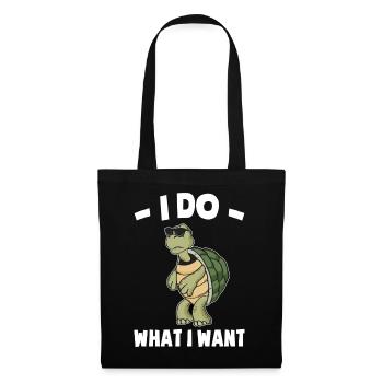 Turtle Pet | Reptile Reptile Gifts - Tote Bag - black - Front