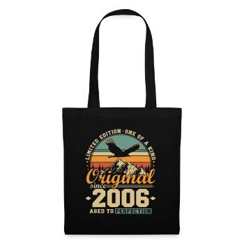 Original Since 2006 Vintage Birthday Gift - Tote Bag - black - Front